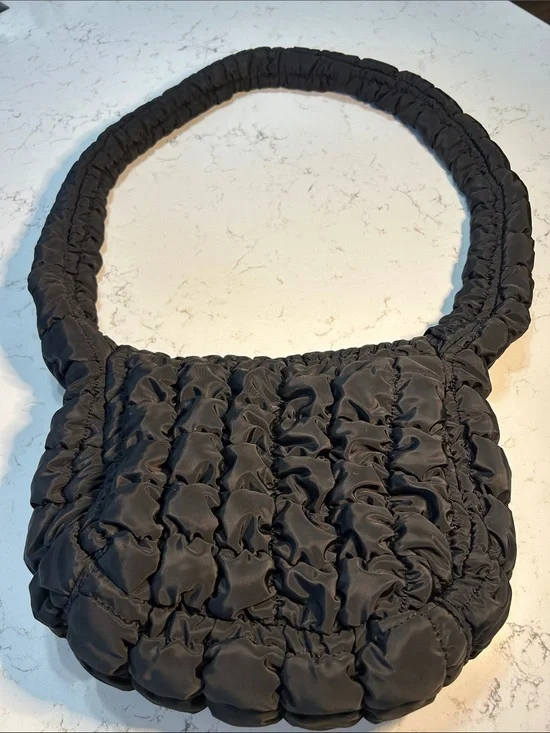 Wild Fable Black Puffy Shoulder Bag -