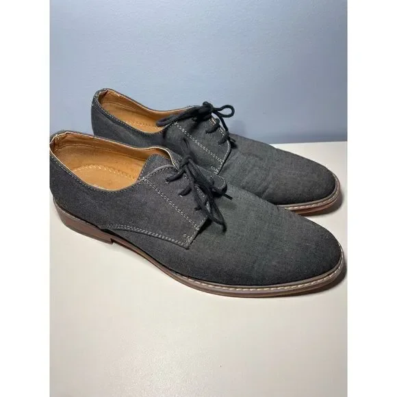J75 Jump Padrino Dress Shoes Sz 9 Round Toe Grey