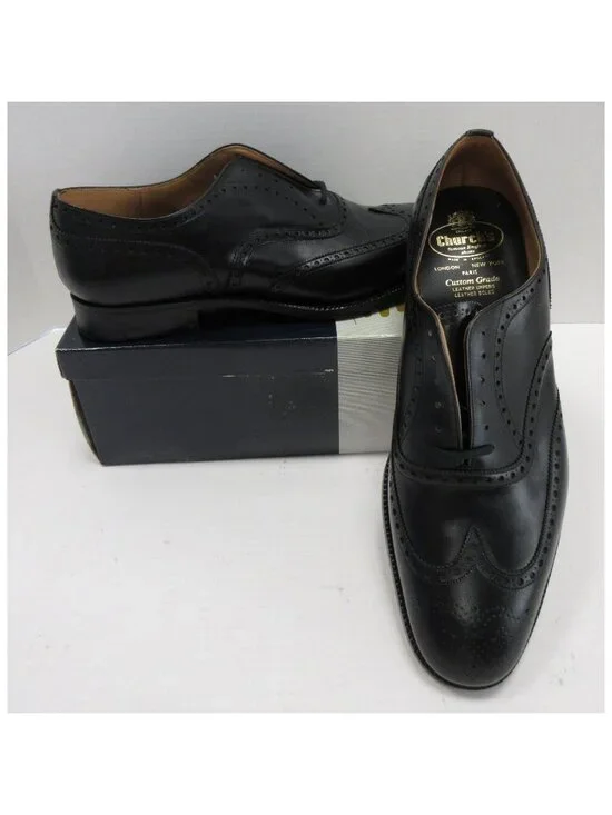 VTG Churchs Shoes 12 F Custom Grade Chetwynd Oxford Wingtip 110 US 11