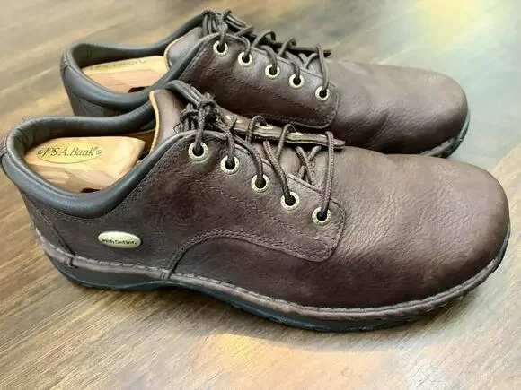 Red Wing Irish Setter Voyager 3853 Men's 10.5 D Leather Hunting Work Low Shoes