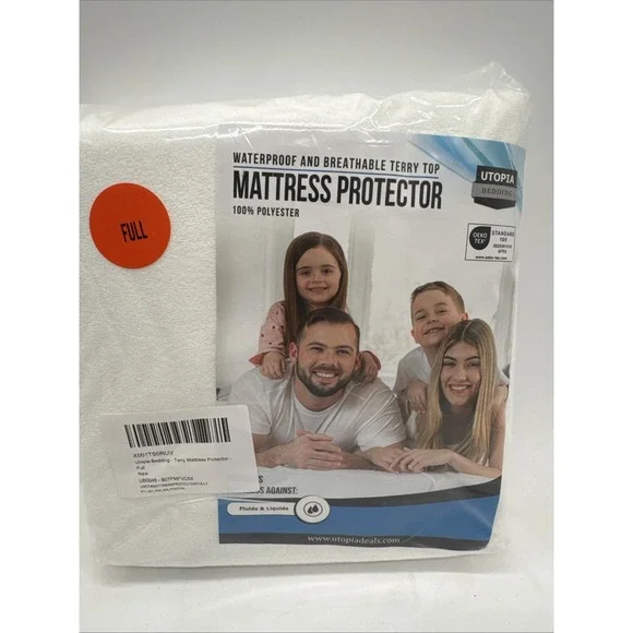 Waterproof Mattress Protector Terry Top  Mattress Pad Cover‎ Breathable New