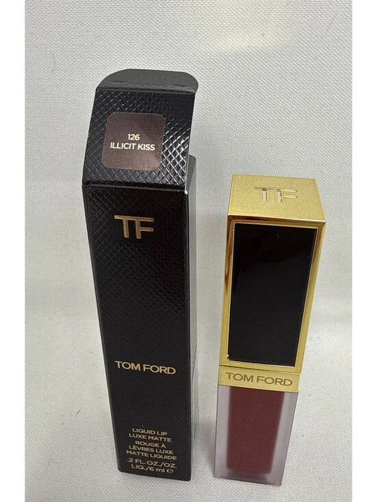 Tom Ford Liquid Lip Luxe Matte 126 ILLICIT KISS - Full Size 0.2 Oz. NIB  CJ 200