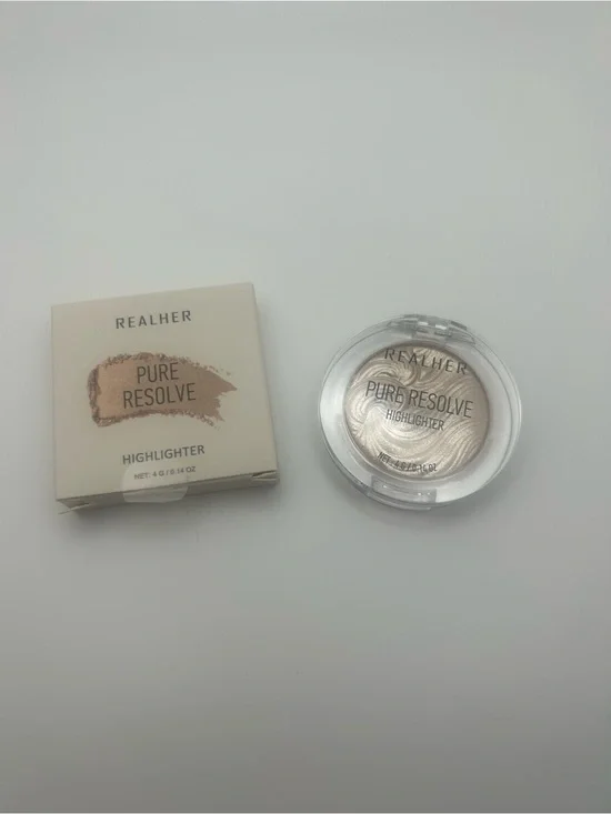 RealHer Pure Resolve Highlighter - Champagne Glow
