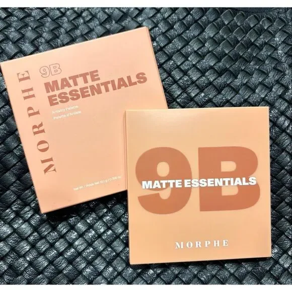 MORPHE - NWTIB - 9B Matte Essentials Artistry Palette, 9 Shades Warm-Toned Matte