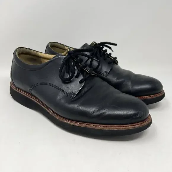 Samuel Hubbard Rainy Day Founder Oxford Black‎ Leather Dress Shoes Men’s Size 10