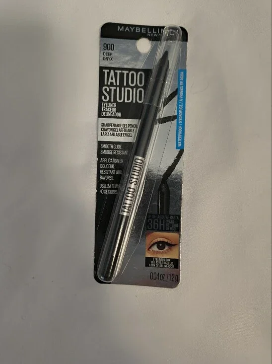 Maybelline Tattoo Studio Eyeliner Pencil - Deep Onyx Black