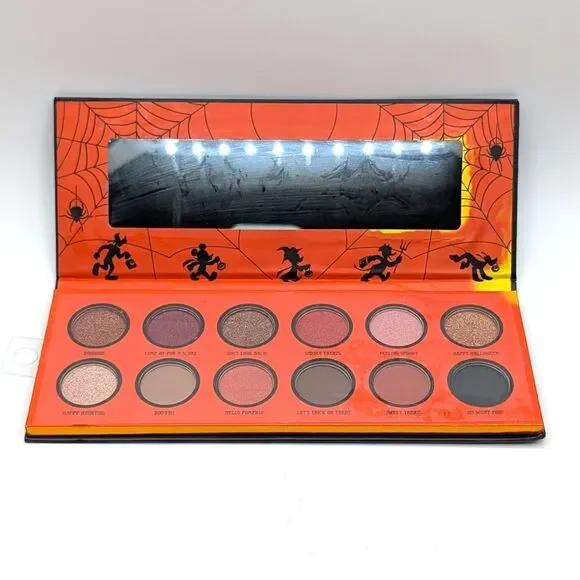 NEW Disney Halloween Minnie Mouse BOO  12 Color Eyeshadow Palette w/ Mirror