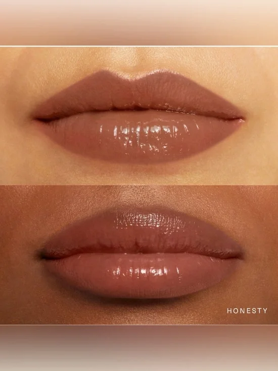 Rare Beauty 💄 Honesty lip oil  — Warm Beige Shine