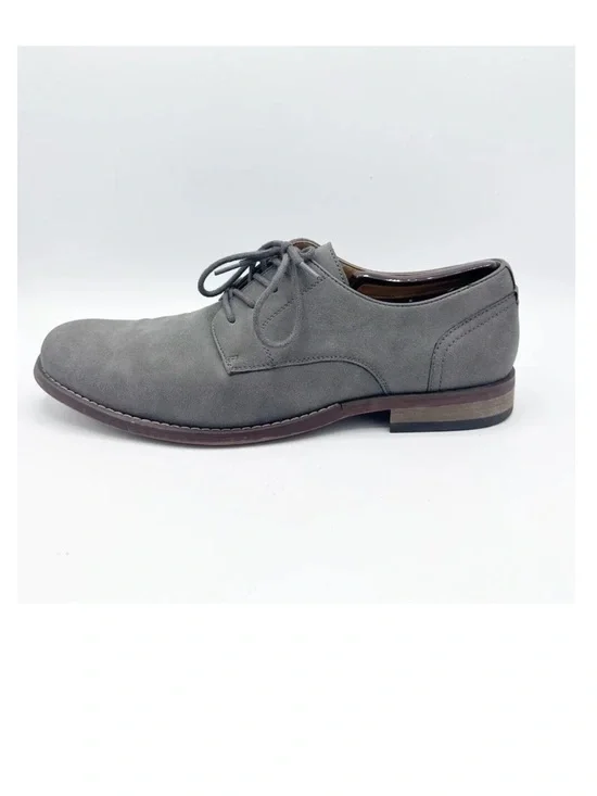 Men's Grey Hawker Rue Derby Shoes — Classic Lace-Up Oxford