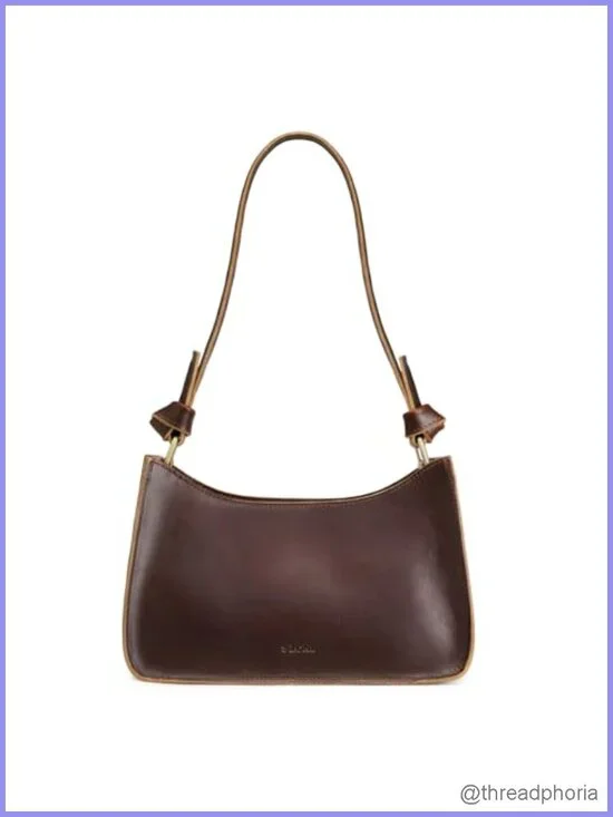 Genuine Leather Hobo Bag Women Small Shoulder Purse Handbag Full Grain