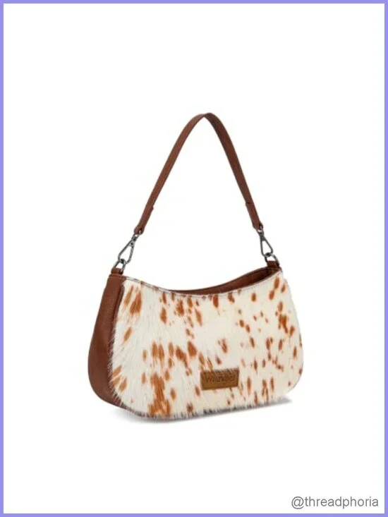 Aztec Printed Hobo Shoulder Bag with Adjustable Crossbody Strap