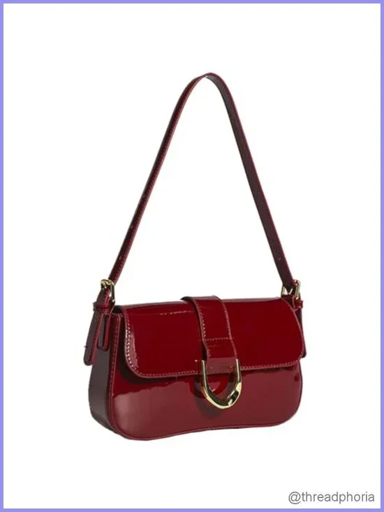 Women's Shoulder Bag Crossbody Hobo Purse with Zipper Closure PU Leather