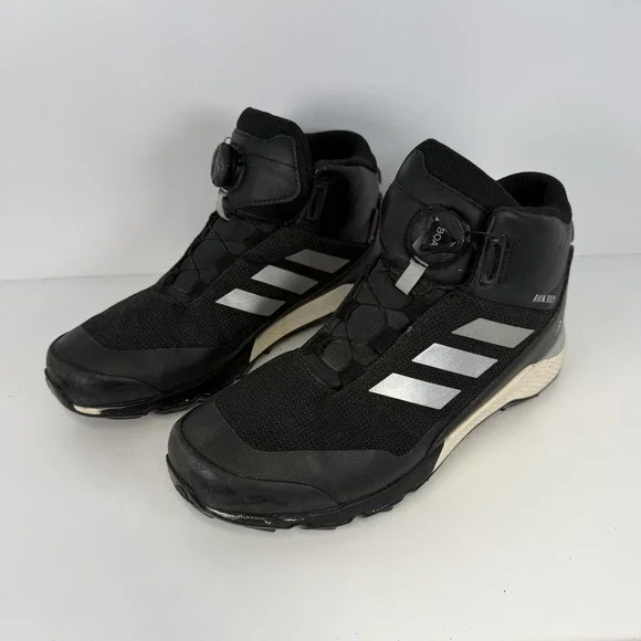 Adidas Shoes Mens 7 Black Terrex Winter Mid Boa Hiking Boots Outdoor Primaloft
