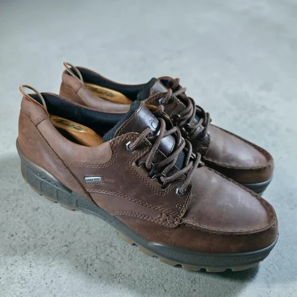 ECCO Track 25 Low Gore-Tex Hiking Boots Shoes Mens Size EU 47 / US‎ 12.5 - 13