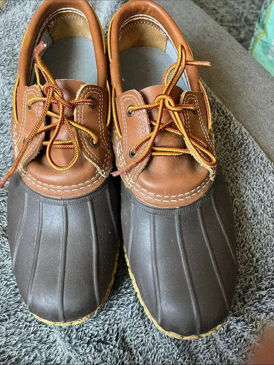 LL Bean gum shoes low boot Exc. sz M11M