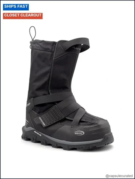 Waterproof Insulated Winter Overshoe Slip-Resistant Work Boot Cover -20°F