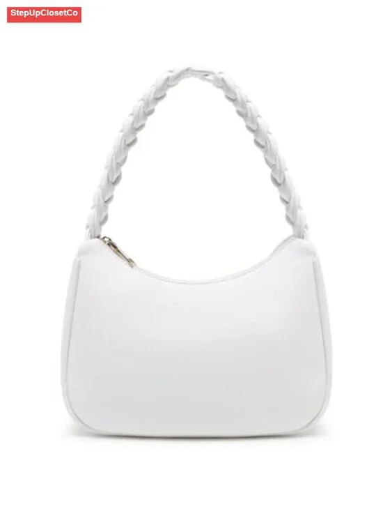 Women's Hobo Shoulder Bag PU Leather Zipper Purse Crossbody Tote