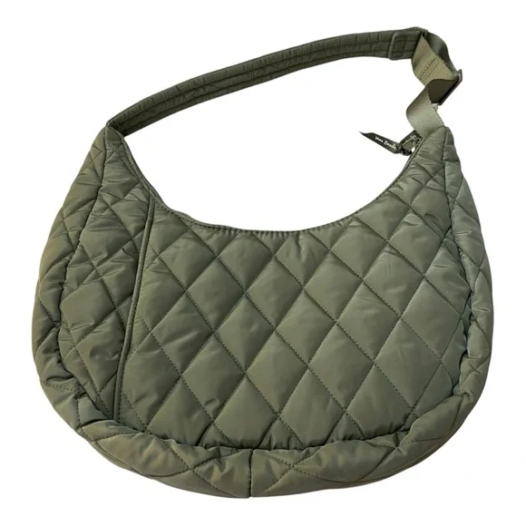 Vera Bradley Quilted Ultra Light Sage Green Shoulder Bag NWT