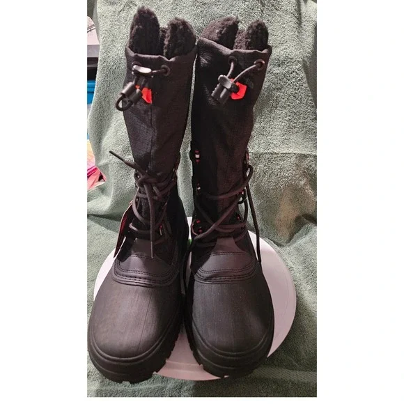 Helly Hansen Arctic Patrol Boots Mens 7 Black Primaloft Insulated Snowproof New