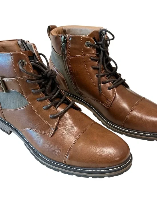 Madden By Steve Madden Men’s Lace-up Combat Boots