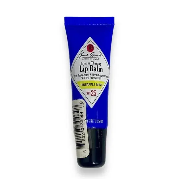 NWT Jack Black Intense Therapy Lip Balm Pineapple Mint 0.25 oz