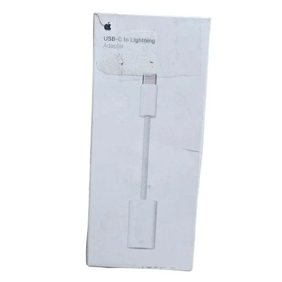 Apple USB-C to Lightning Adapter Model A2868 MUQX3AM/A White Dongle Sealed Box