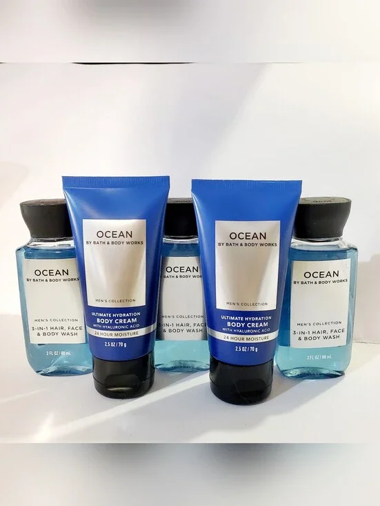 Ocean For Men Travel-Size Body Care Bundle