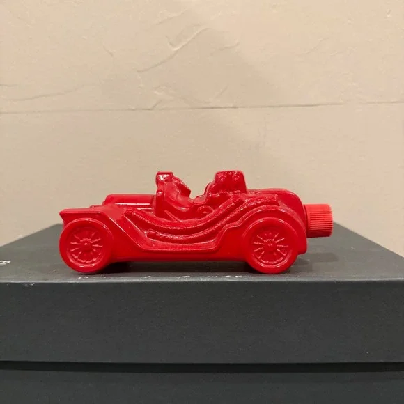 Vintage Avon Tai Winds After Shave Red‎ Car Bottle Collectible Decor