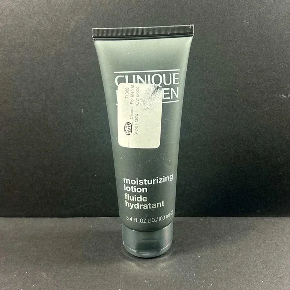 Clinique For Men Moisturizing Lotion Grey Daily Face Moisturizer‎ Mens 3.4oz