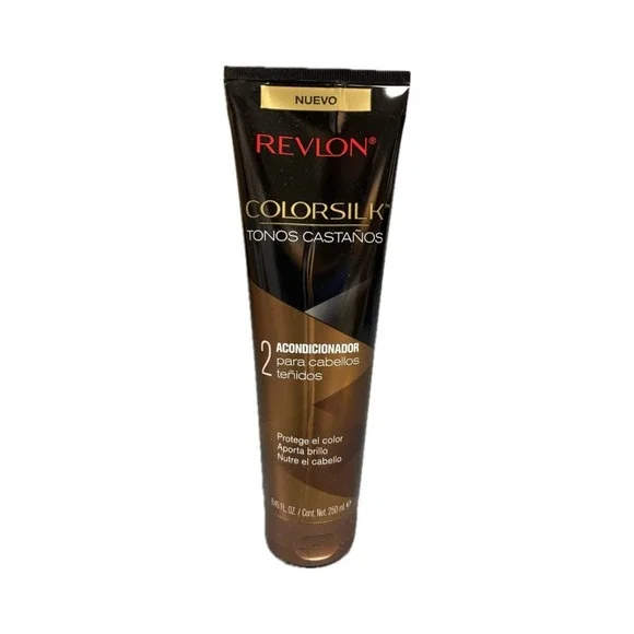 Revlon Colorsilk Brown‎ Conditioner 250 ml Color Protection Soft Shine for Hair