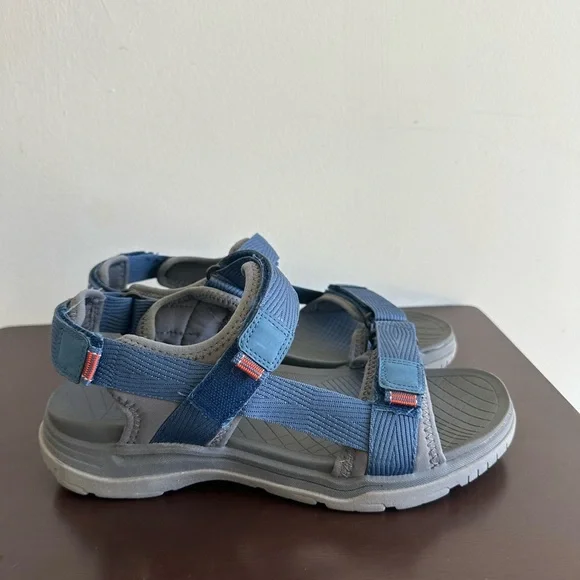 Mens Earth Origins Bostonian Bowen Sport Sandals Blue Size 9