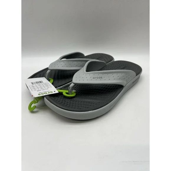 Crocs Men's Inmotion Flip Flop Sandals Size 7 Gray 211101 1NM