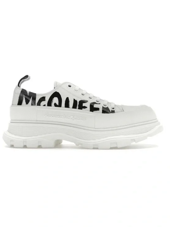 Alexander, McQueen tread slick low top sneakers size 45 made in Italy