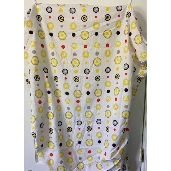 Pokemon Fitted Sheet Kids Twin White Yellow Good Pikachu Polka Dot Bedding‎