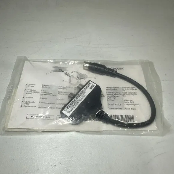 Dell S-VIDEO Cable TV-OUT For Dell Inspiron & Latitude & Others 70TVD / 44CTV