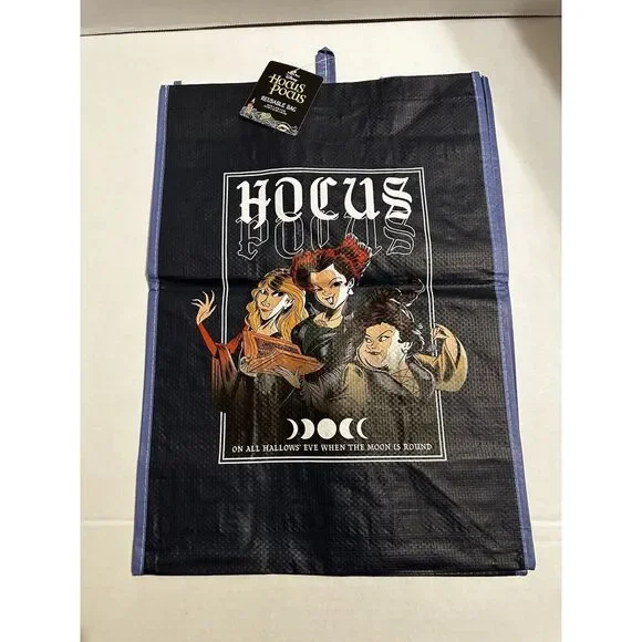 Disney's Hocus Pocus‎ All Hallows Eve Reusable Tote Bag Large
