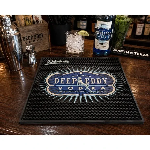 Deep Eddy Vodka Dive In Rubber Bar‎ Mat Spill Drip Mat 16