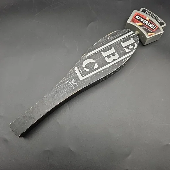 Ellicottville Brewing Co Blood Orange Tap Handle IPA Beer‎ Bar Collectible