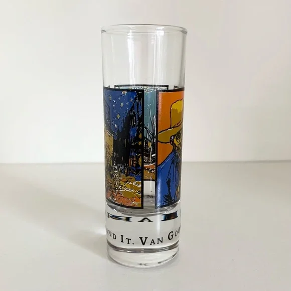 NWOT Van Gogh vodka shot glass