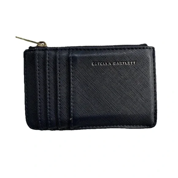 Estella Bartlett Woman‎ on a Mission Vegan Leather Card Purse - Navy