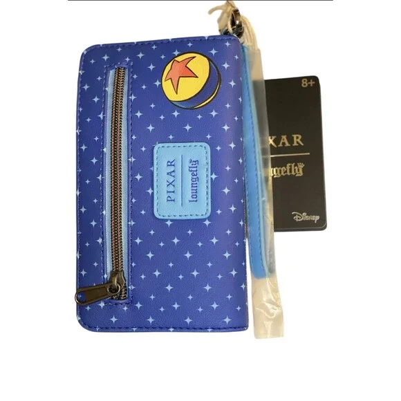 NEW Loungefly Pixar Zip Wallet Pixar Family NWT