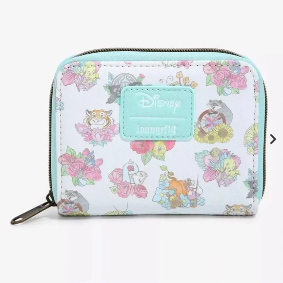 Loungefly Disney Sidekicks Mini Zip Wallet