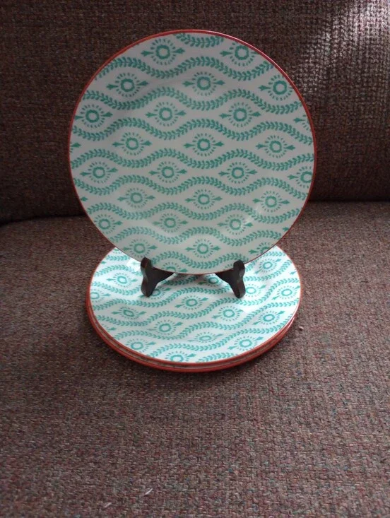 Baum Tangiers Orange/Turquoise 8.5