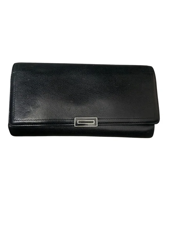 Vote  Coach CrossgrainBifold Clutch Wallet 8” x 4 Designer