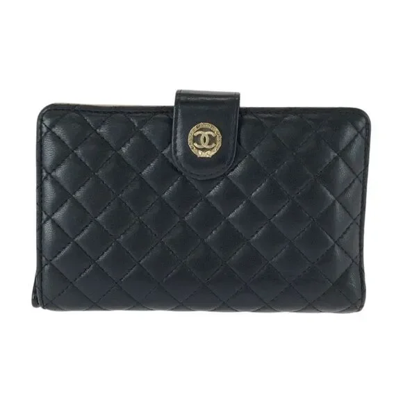 Chanel Matelasse Compact Wallet