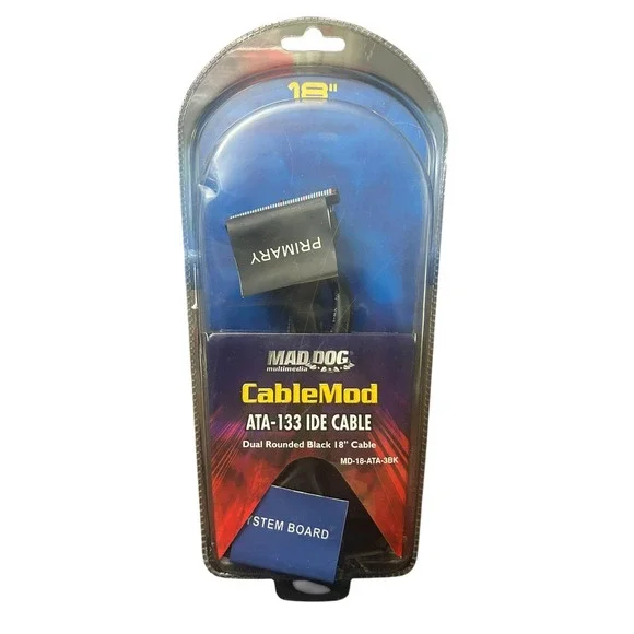 NOS Mad Dog CableMod ATA-133 IDE Cable 18