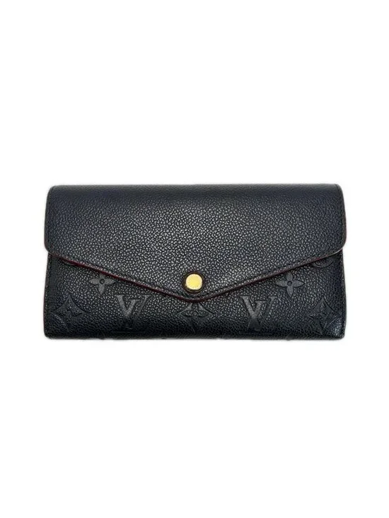 Louis Vuitton Bifold Wallet Portefeuille Sarah Navy