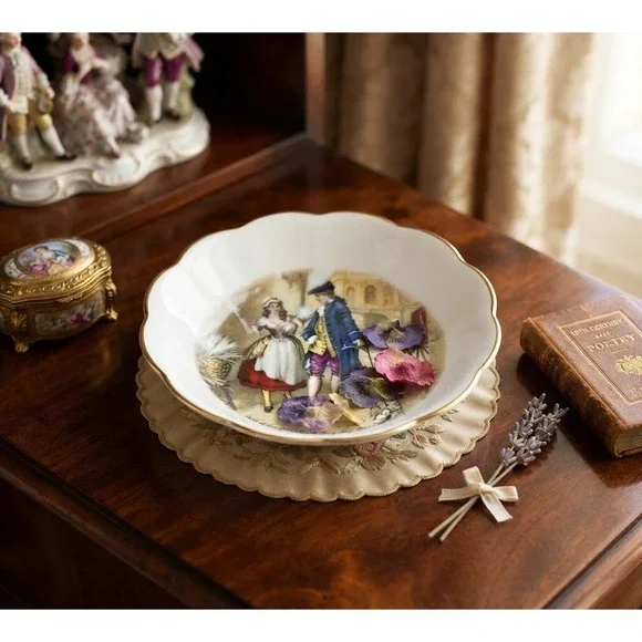 Royal Grafton Cries of London Who'll Buy My Lavender Bone China Bowl 4 inch
