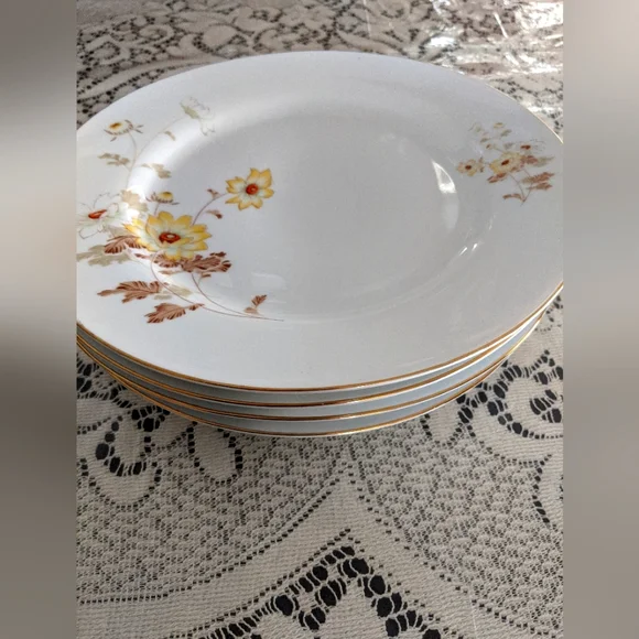 Vintage Floral Fine China Dinnerware Serveware Collectible Gift Decor Festive