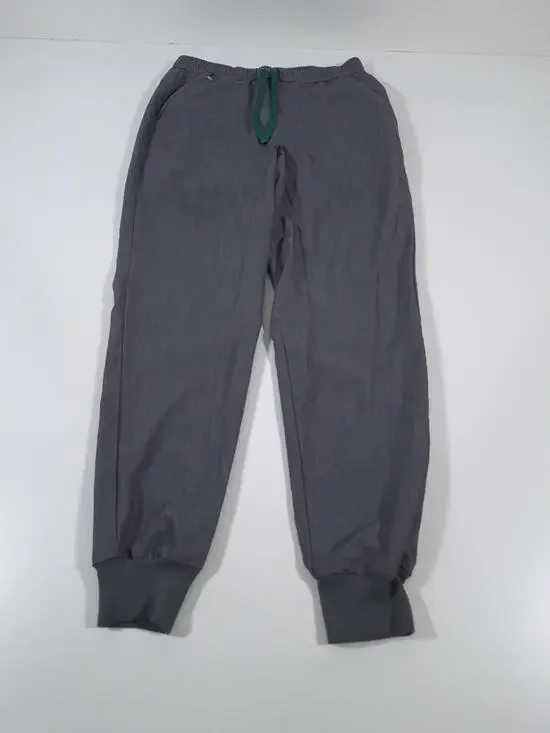 FIGS Tanson Jogger Scrub Pants Men's Small Gray Stretch Scrub Workwear
